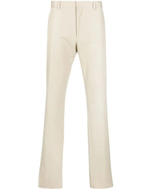 Zegna Natural Straight-Leg Chino Trousers for men