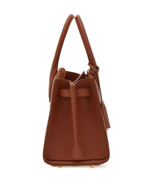 Ferragamo Brown Medium Soft Studio Tote Bag