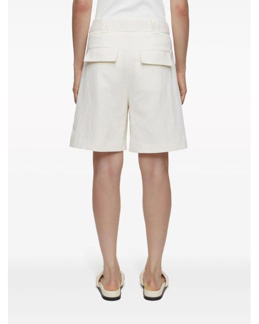 Closed White Ralphie Knee-Length Shorts