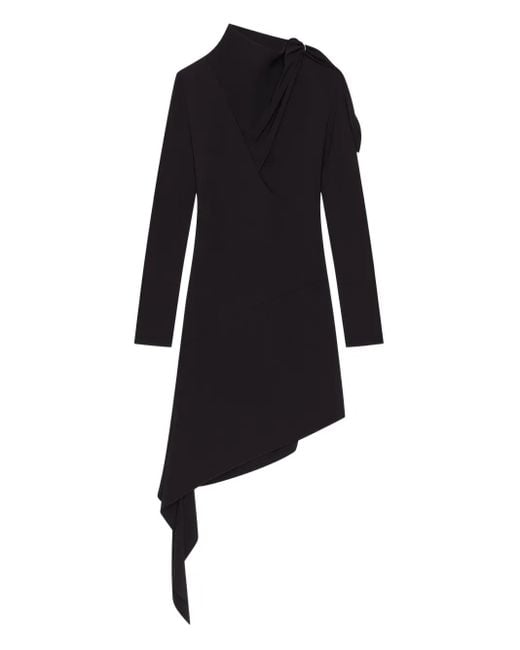 Courreges ラップドレス Black