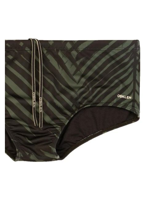 Osklen Black Jungle Swimming Trunks for men