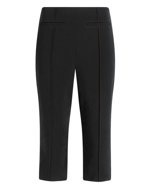 Cinq À Sept Black High-Waist-Hosen
