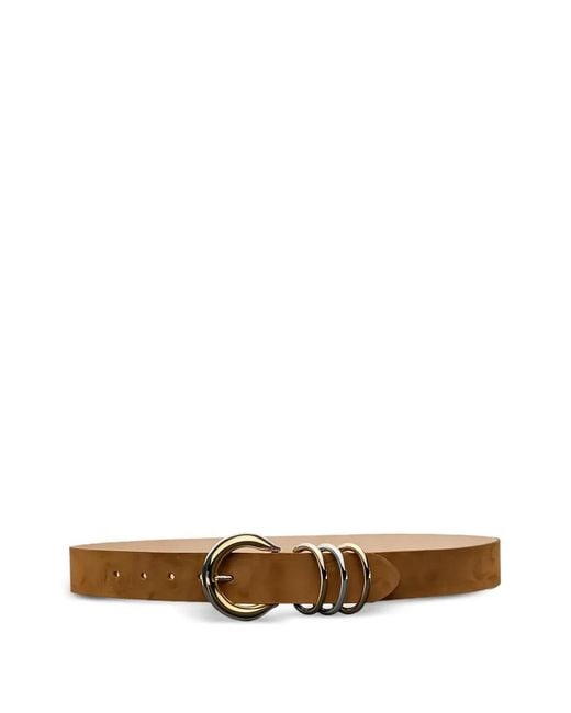 L'Agence Metallic Ceinture Tobar En Cuir