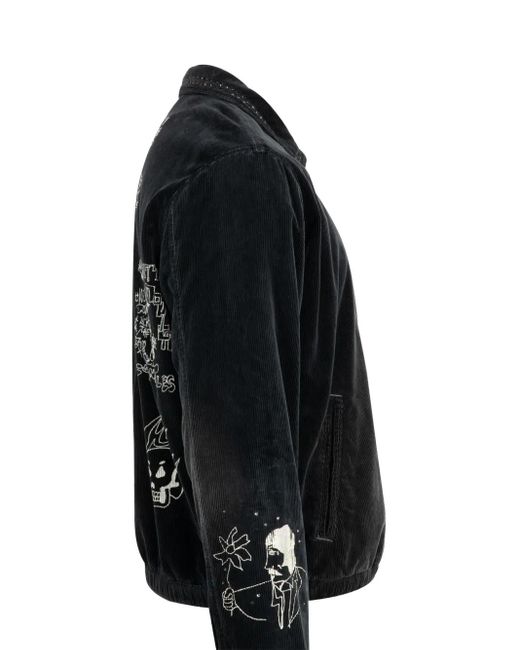 メンズ Cout de la Liberte コーデュロイ ジャケット Black