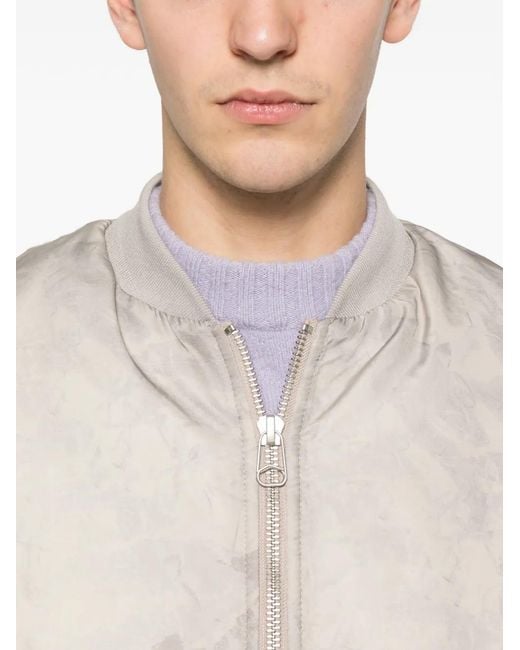 OAMC Natural Veste Bomber À Fermeture Zippée for men