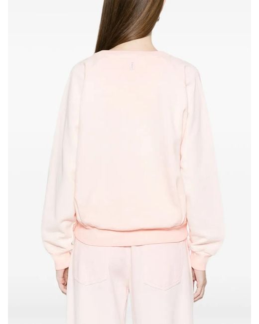 Deha Pink Crew-Neck Sweatshirt
