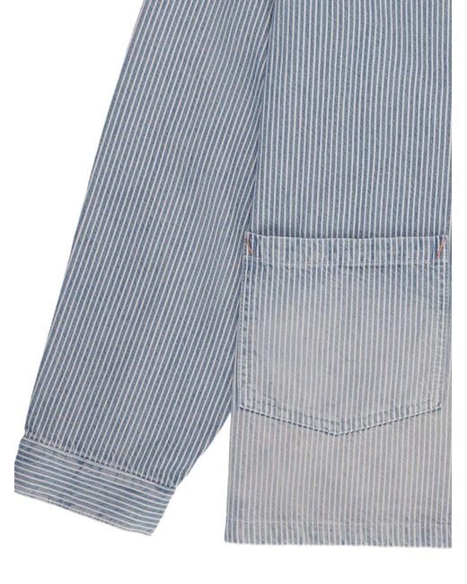 Fortela Blue Patch-Pocket Jacket for men