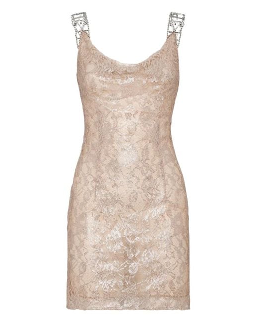 Philipp Plein Natural Plein Love Mini Dress
