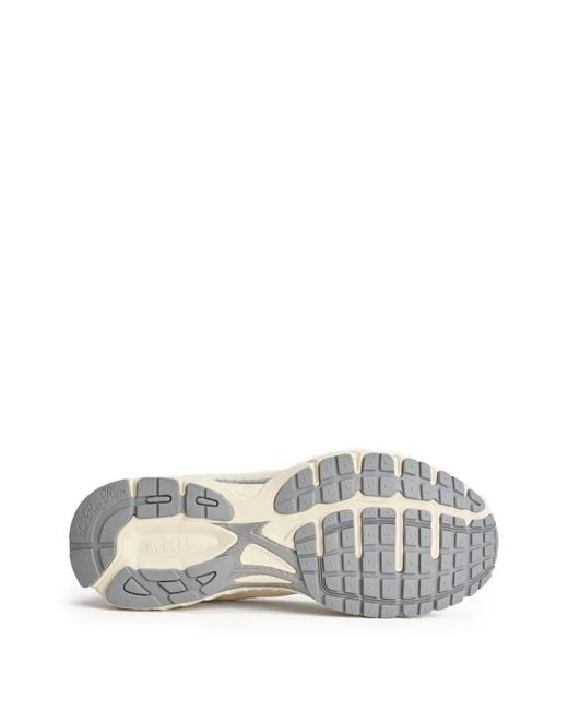 The Mercer Brand White The Re-Run Panelled Sneakers