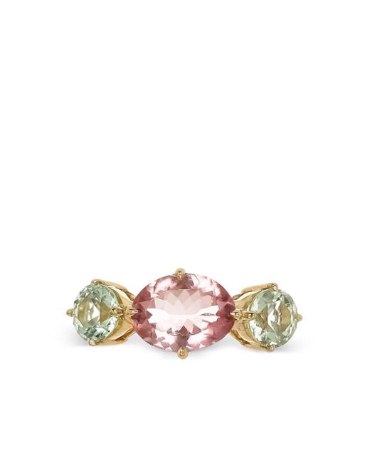 Yi Collection White 18K Macaroon Tourmaline Ring