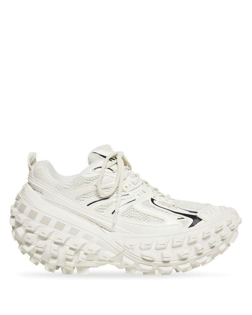 Balenciaga Bouncer Sneakers mit dicker Sohle in White für Herren