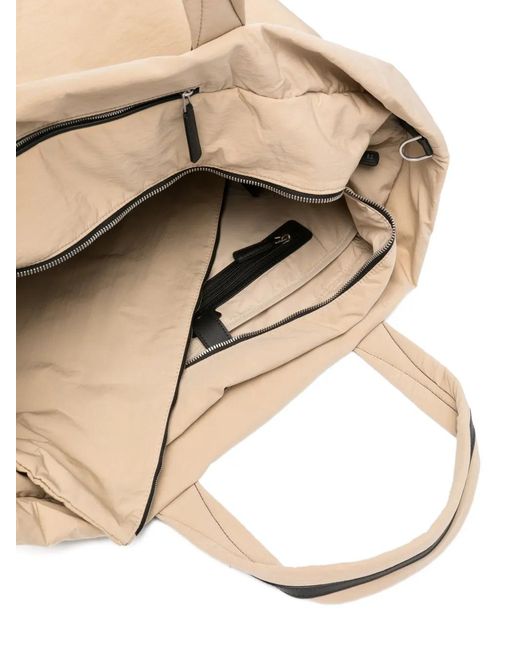 VEE COLLECTIVE Natural Essence Logo-Detail Holdall