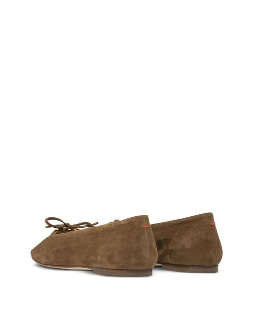 Ballerines Delfina En Daim Aeyde en coloris Brown