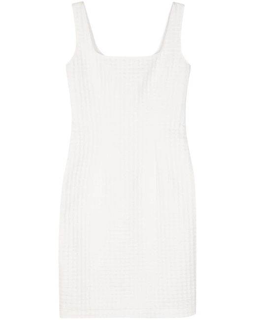 Ports 1961 White Matalasse Sleeveless Dress