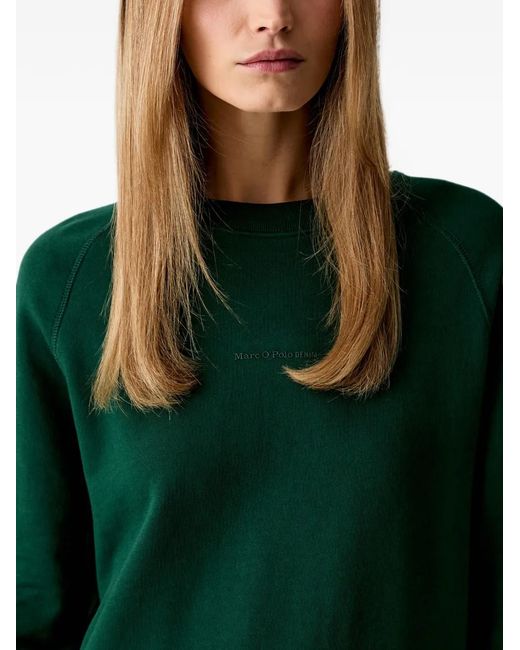 Marc O' Polo Green Raglan-Sleeve Sweatshirt