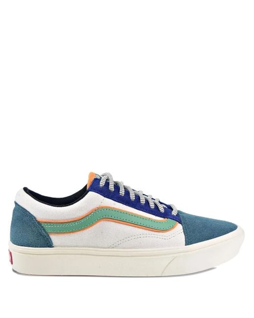 Vans Blue Comfycush Old Skoolow Sneakers for men