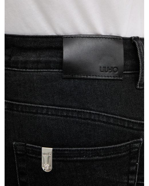 Liu Jo Black High-Rise Bootcut Jeans