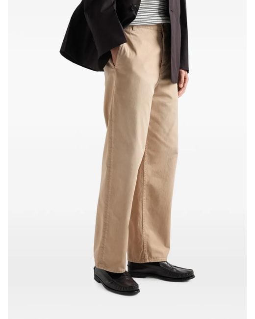Prada Natural Gabardine Pants for men