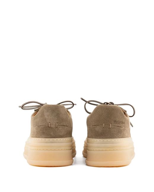 Buttero Brown Suede Sneakers for men