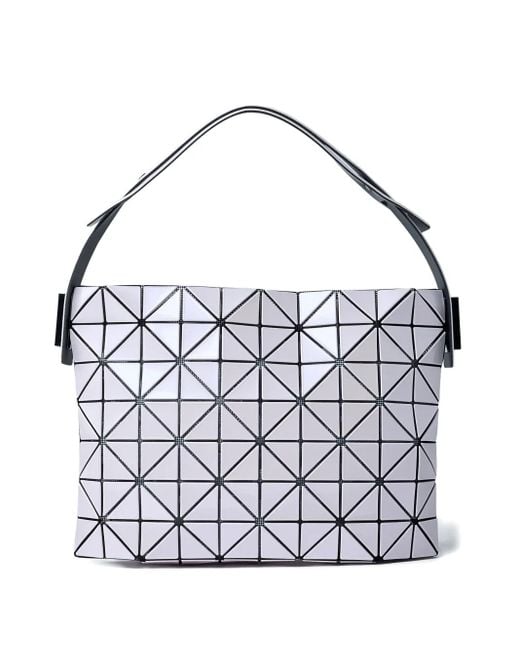 Issey Miyake White Illusion Tote Bag