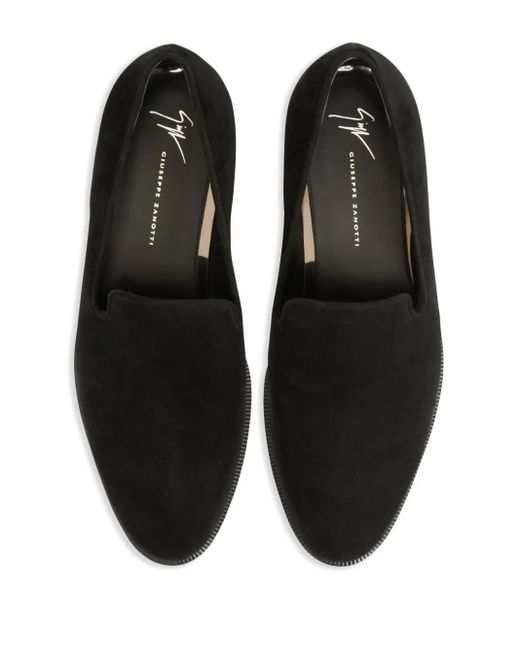 Mocassins Gatien En Daim Giuseppe Zanotti pour homme en coloris Black