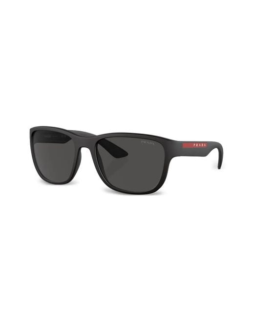 Prada Linea Rossa Black Linea Rossa Sunglasses for men