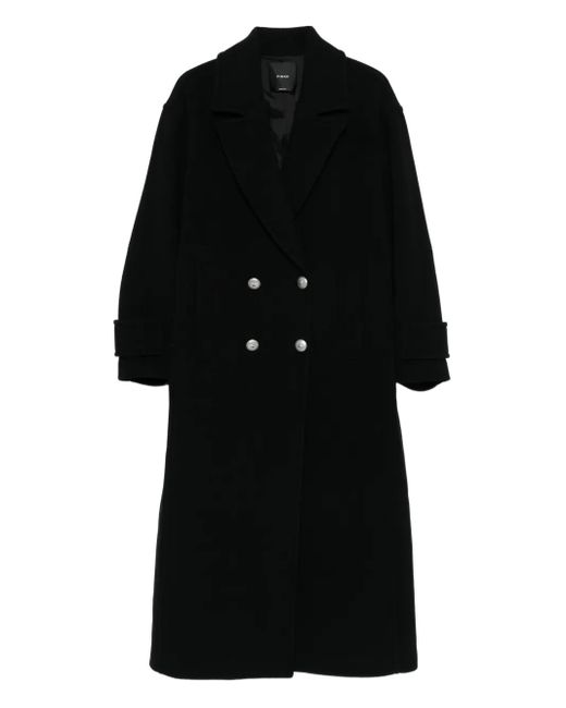 Pinko ダブルコート Black