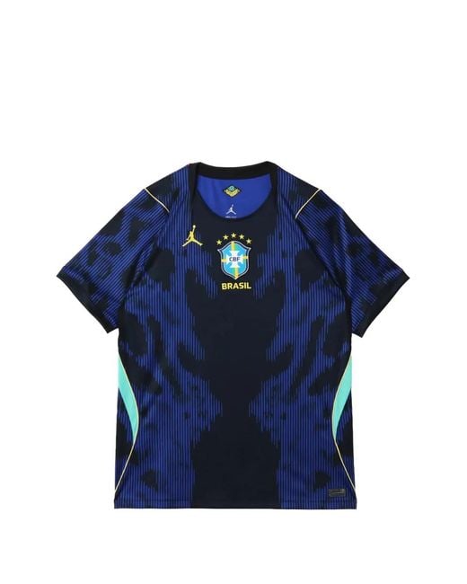 Nike Blue Dri-Fit Brazil T-Shirt for men