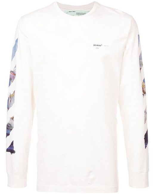 Off-White c/o Virgil Abloh Diag Multicoloured Arrows L/s T-shirt 