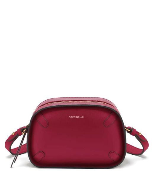 Coccinelle Red Maleta Cross Body Bag