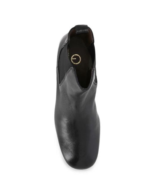 Status Black Elasticated Side-Panel Ankle Boots