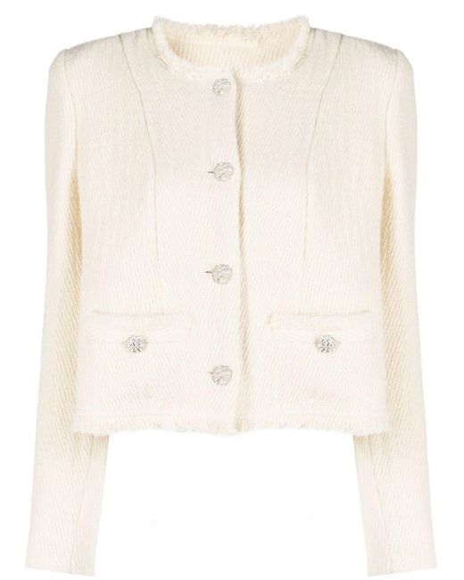 cream chanel style jacket