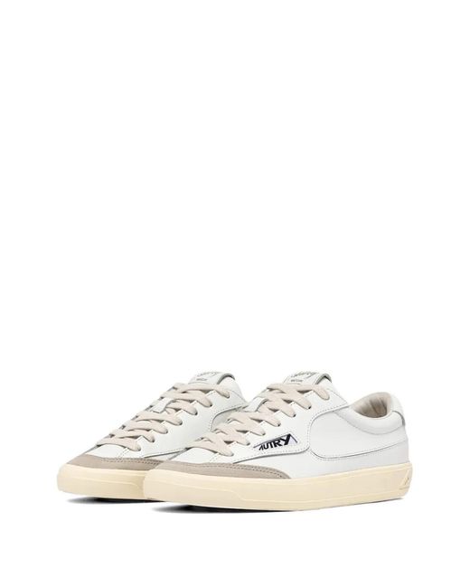 Autry White Windscape Low Sneakers
