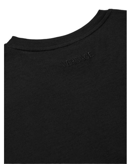 T-Shirts Versace de color Black