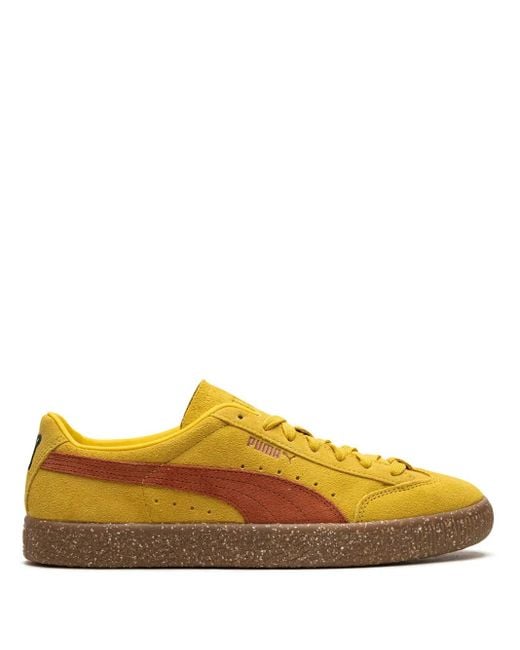 PUMA Yellow X P.A.M Suede Vtg Sneakers