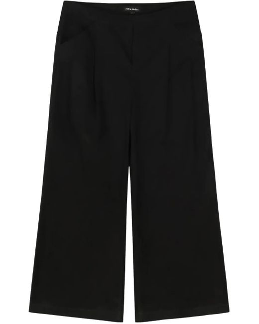 Entire studios Hose mit Biesen in Black für Herren
