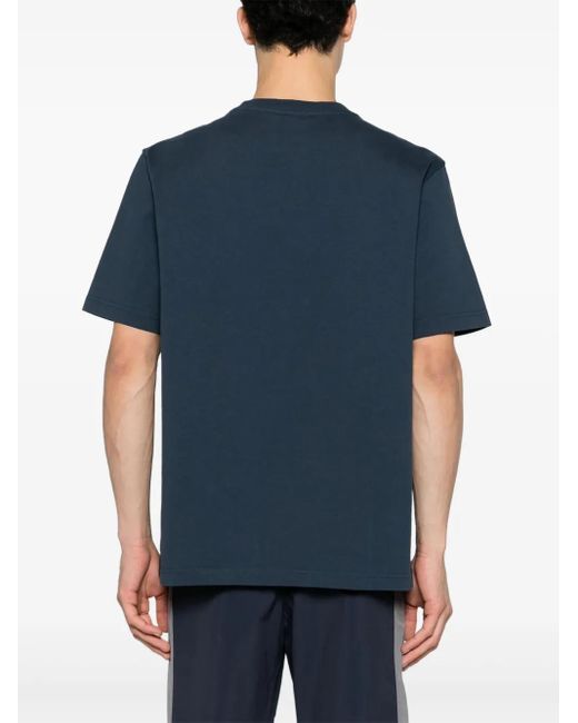 Maison Kitsuné Blue Maison Kitsune T-Shirts And Polos for men