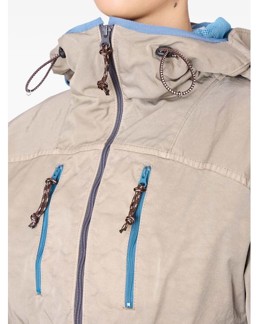 Kolor Blue Veste Zippée À Capuche