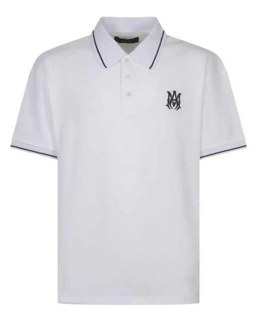 Amiri Core Logo Poloshirt in het White voor heren