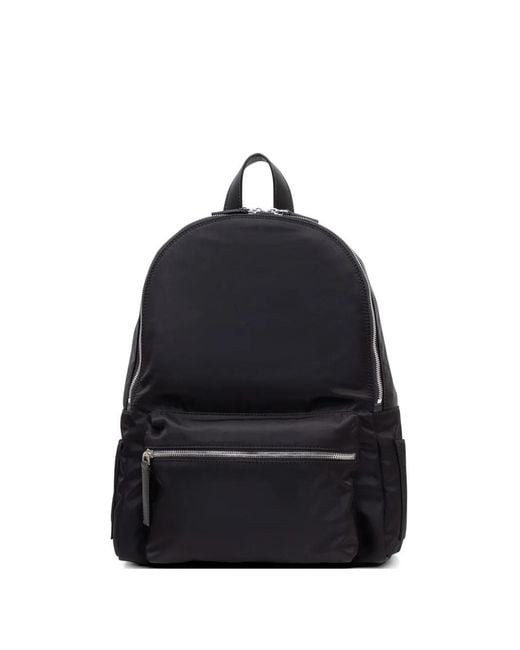 Orciani Black Laino Davis Zipped Backpack for men