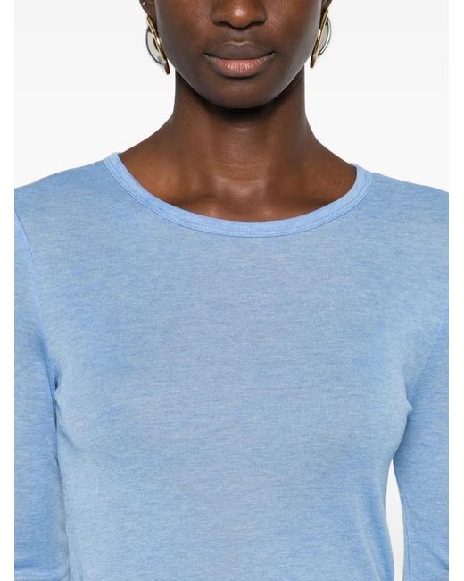 Samsøe & Samsøe Blue Fine-Knit Jumper
