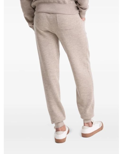 Yves Salomon Natural Knitted Trousers for men