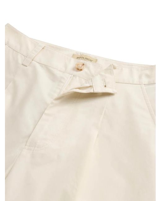 Woolrich Plooibroek in het White