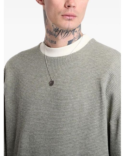 Fear Of God Gray Crew-Neck Sweater for men