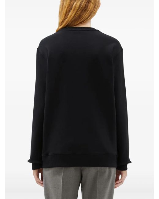 MSGM ロゴ スウェットシャツ Black