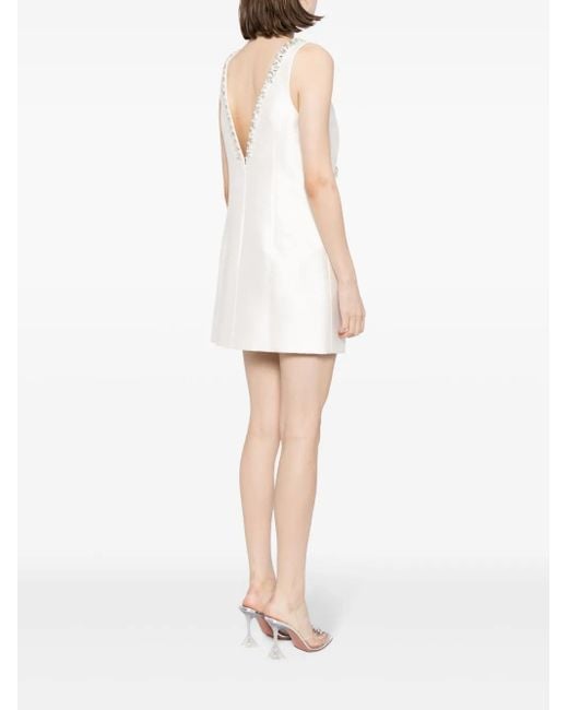 Sachin & Babi Marcella Mikado ミニドレス White