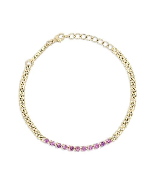 Zoe Chicco White 14K Diamond Bracelet