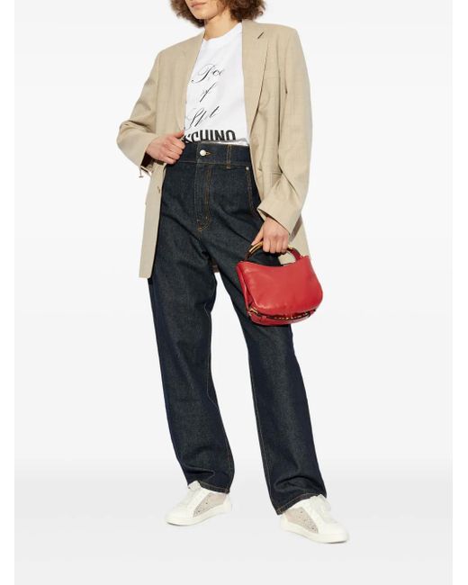 Moschino Natural Virgin-Wool Blazer