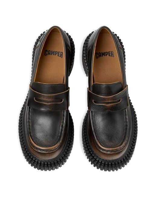 Mocassini Camper en coloris Black