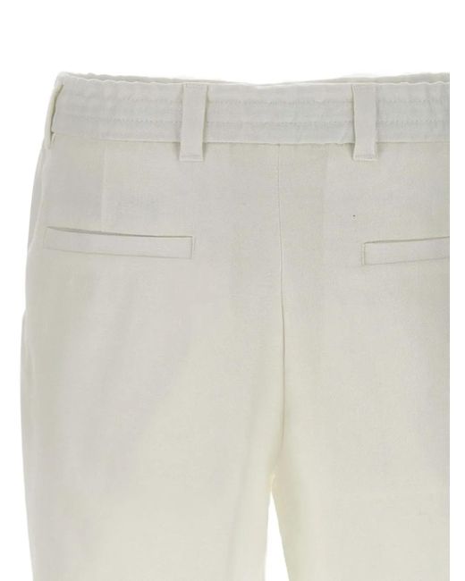 メンズ Boss L-peet Bermuda Shorts White